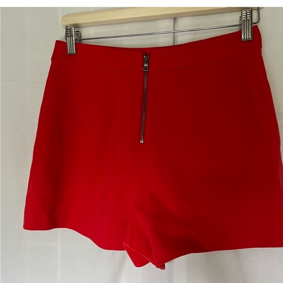 Alice and Olivia high waist red shorts. Excellent condition - Picture 3 of 8
